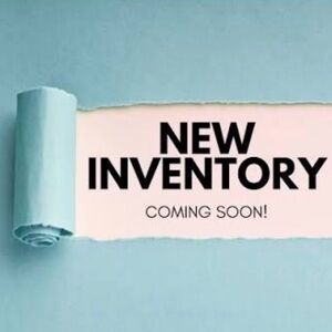 New Inventory Coming Soon Poster